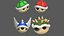 3D Mario Bros Koopa Shells Collection