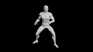 3D model Man Death