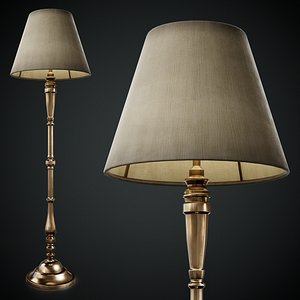 Vintage Floor Lamp 3D model