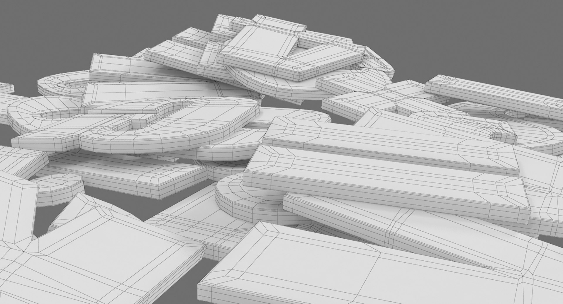 3D metal alphabet letter - TurboSquid 1379922