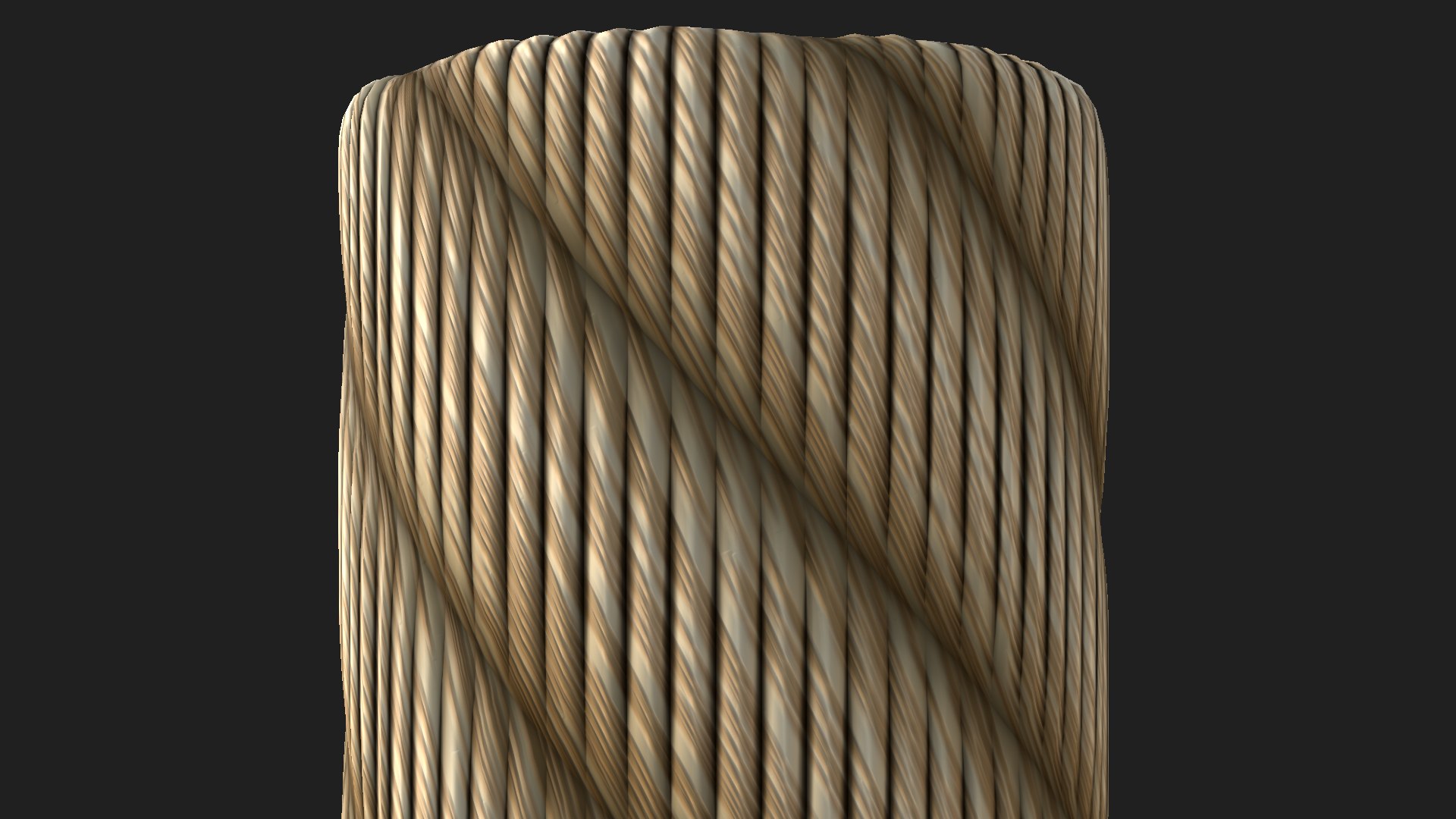 Seamless PBR Rope Material Textures Model - TurboSquid 2335383