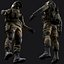 russian special force soldier 3D model