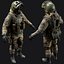 russian special force soldier 3D model