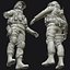 russian special force soldier 3D model