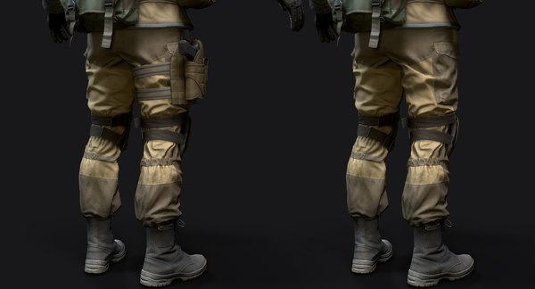 Russian special force soldier 3D model - TurboSquid 1596936