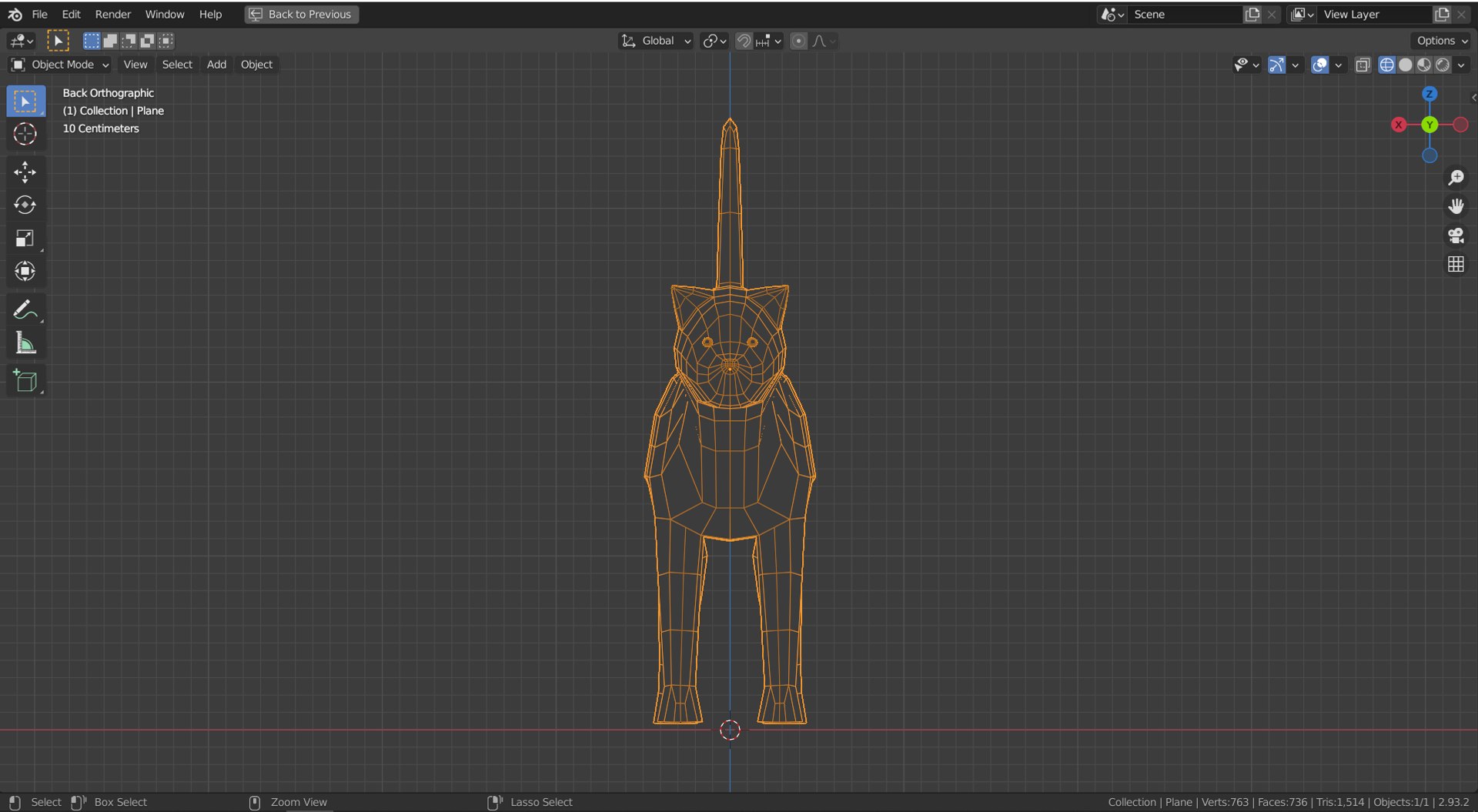 Low-poly Cat Model - TurboSquid 1814890