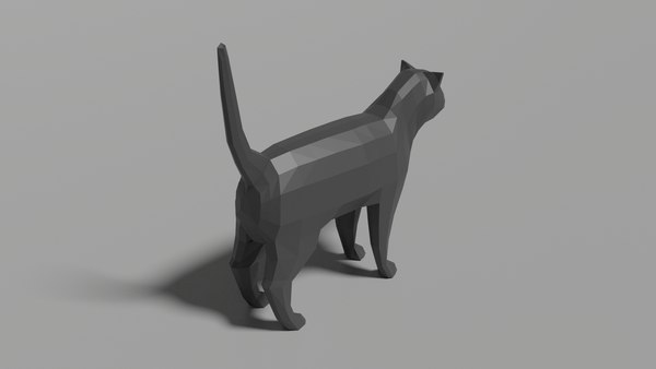 Base de gato para jogo Modelo 3D - TurboSquid 1300138