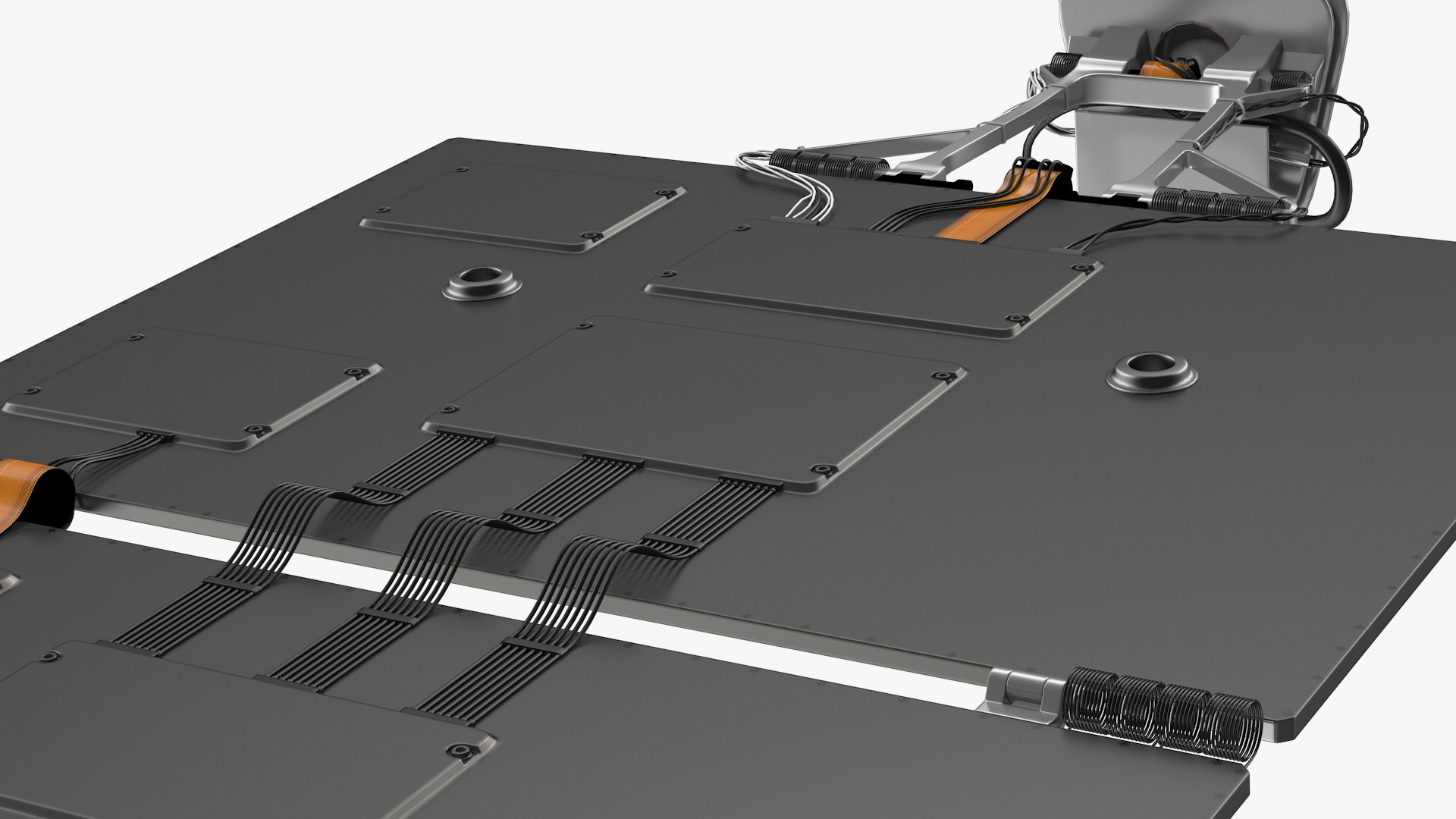 Solar panels spacecraft spaceship 3D model - TurboSquid 1466738