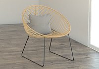 Cyrillus Paris Rotin Armchair