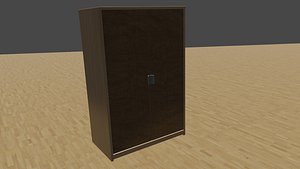 Animated Closet 3D model