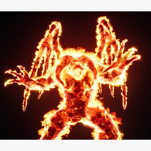 3D Hell demon inferno