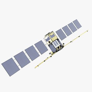 3d model satellite smos