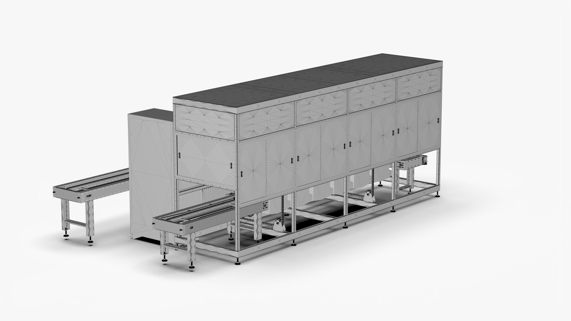 Robotic Ultrasonic Cleaning Machine model - TurboSquid 2009368