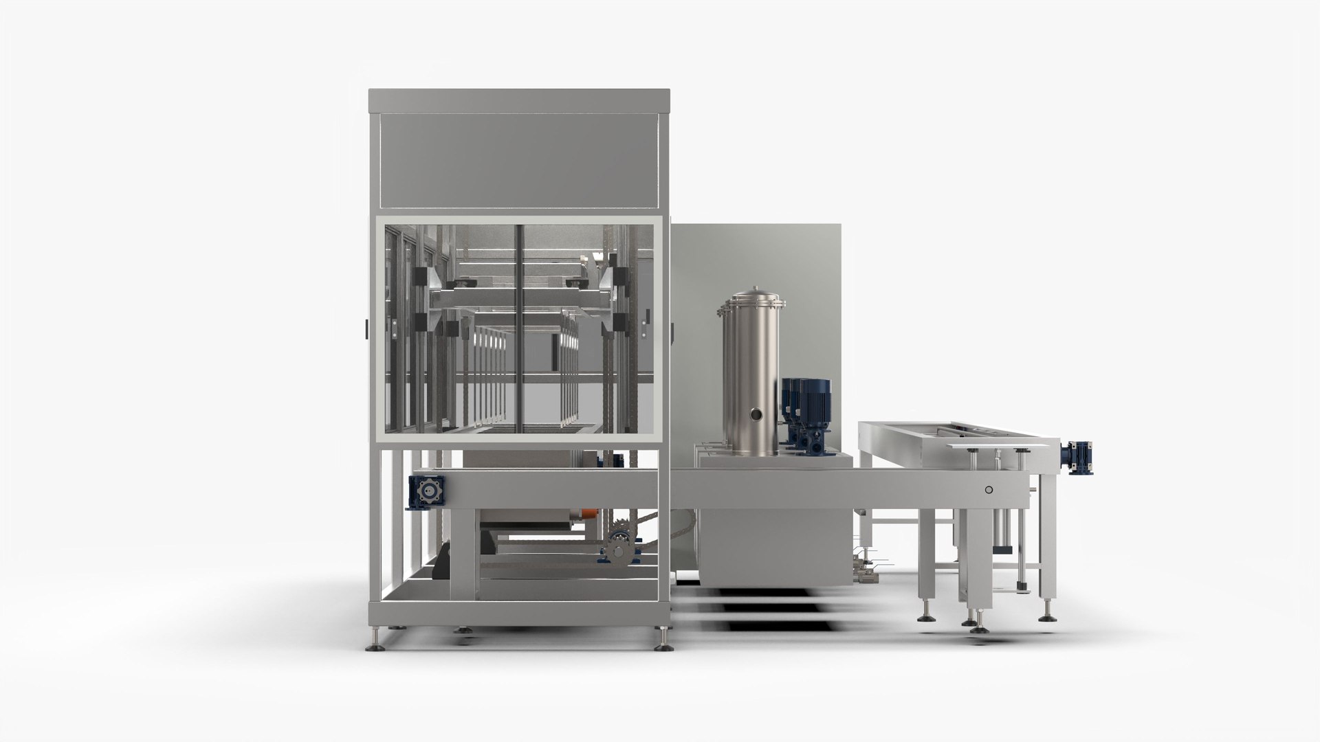 Robotic Ultrasonic Cleaning Machine model - TurboSquid 2009368