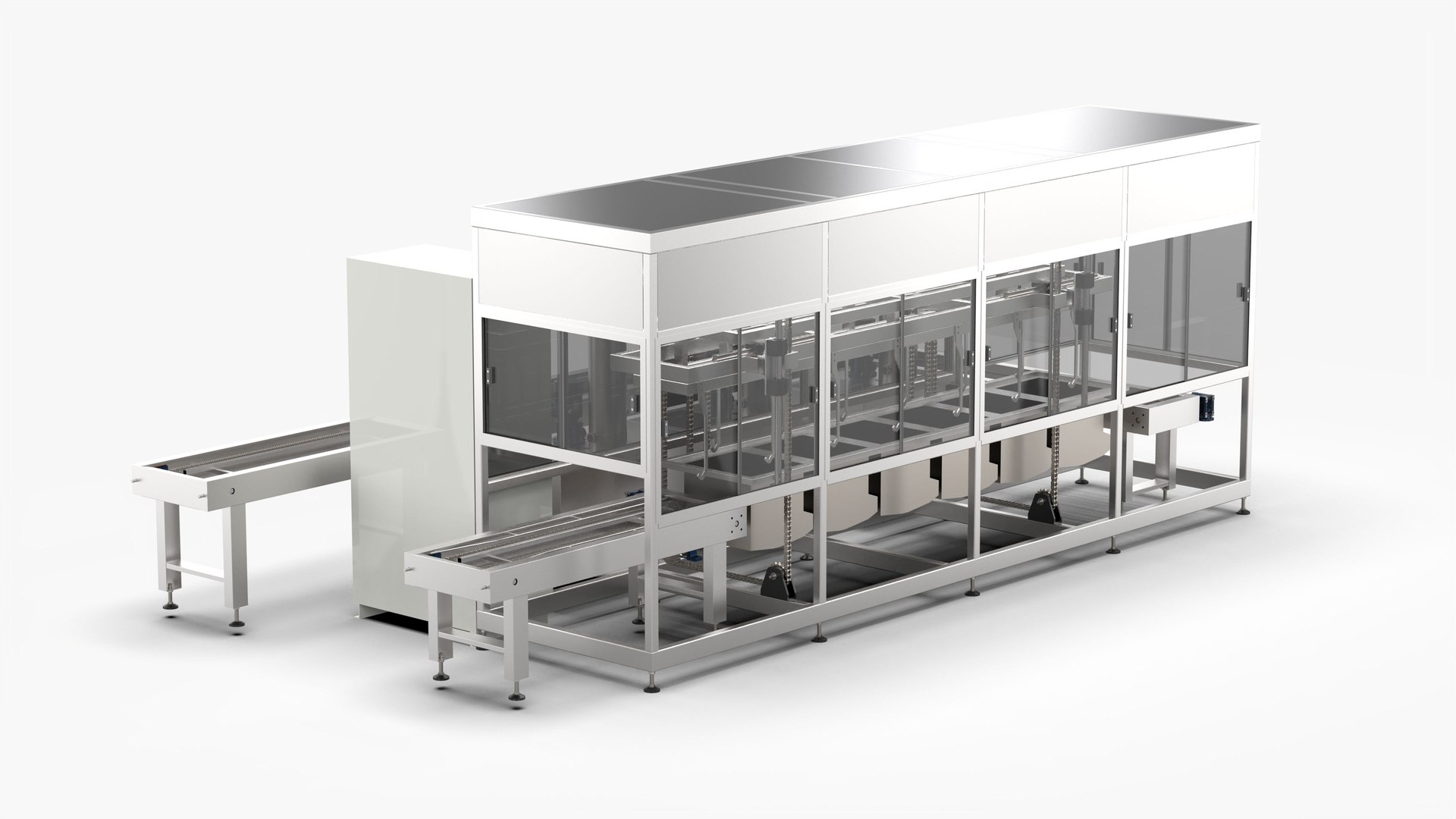 Robotic Ultrasonic Cleaning Machine model - TurboSquid 2009368