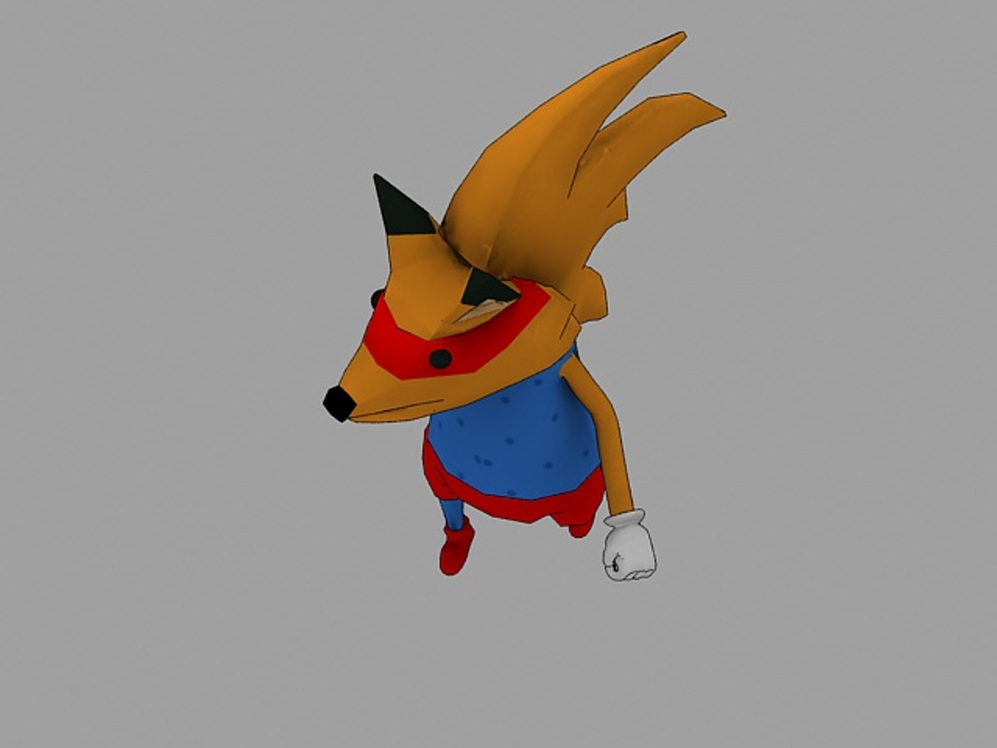 Unity Fox 3D Model - TurboSquid 1170817