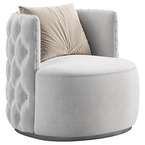3D Petra Armchair by Mantellassi