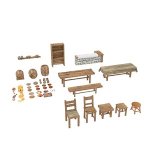 Medieval assets model