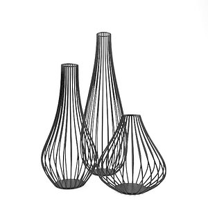 3d model decorative vases