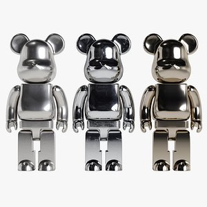 Bearbrick 3Metal