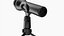Microfone vocal com tripé