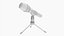 Microfone vocal com tripé