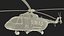 Hélicoptère MI-171 A3 Blanc
