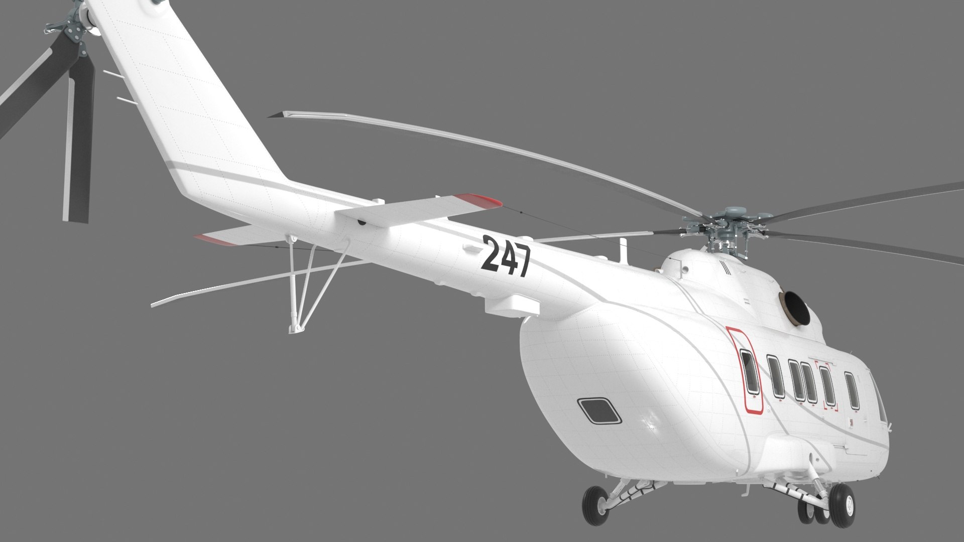 Helicopter MI-171 A3 White model https://p.turbosquid.com/ts-thumb/f7/ZMPIBS/JT/helicoptermi171a3white3dmodel031/jpg/1710440129/1920x1080/fit_q87/9a5b225c9060bec27b3febe08fb96184fe536400/helicoptermi171a3white3dmodel031.jpg