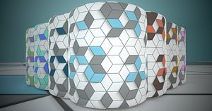 Geometric Wallpaper 4 3D