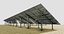 Structures d'énergie solaire 5 en 1