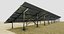 Structures d'énergie solaire 5 en 1