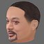 Will Smith Head - Low poly head for game Low-poly model