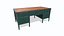 Ancien bureau1 PBR à faible polygone