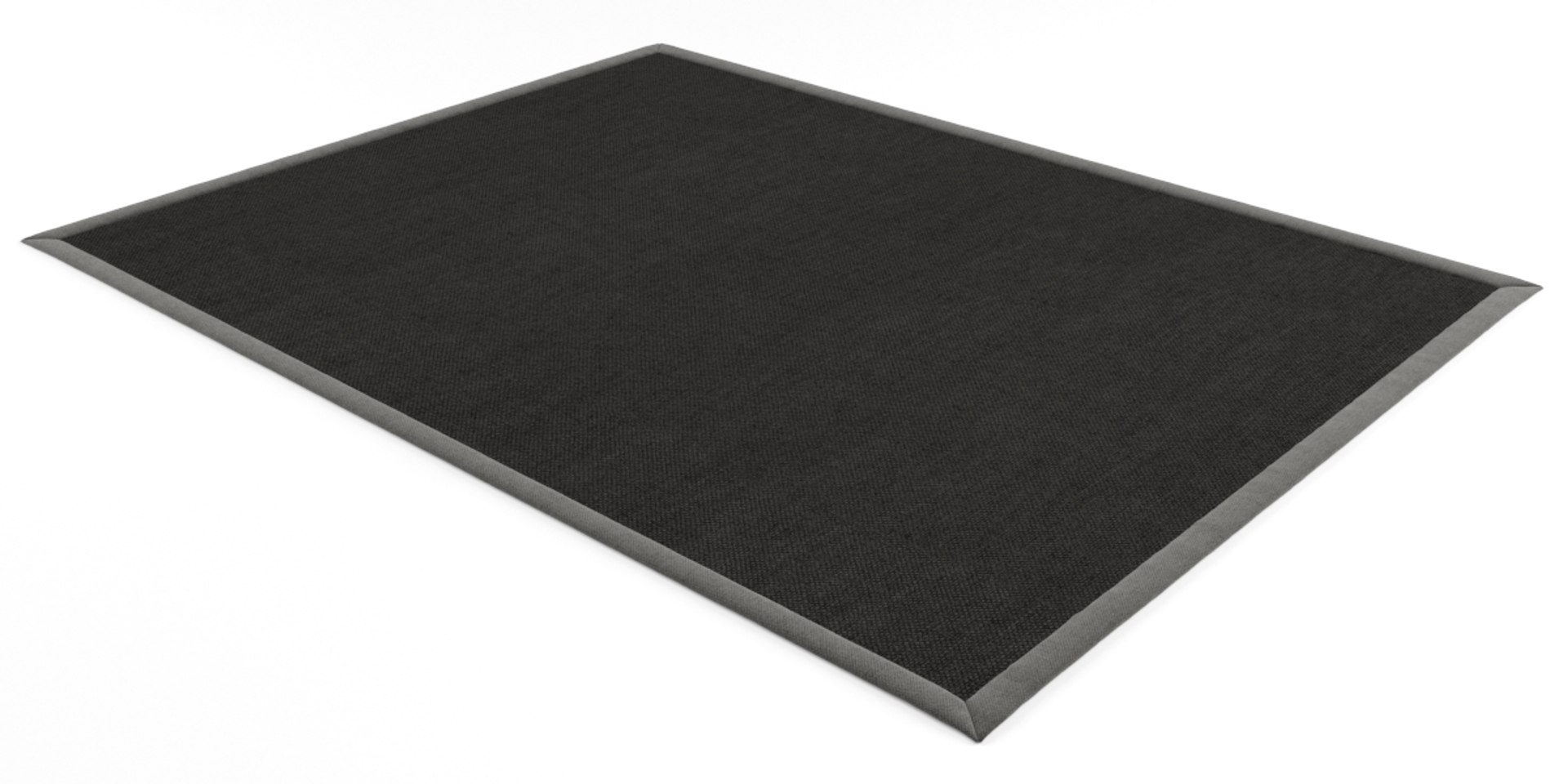 3d Tappeto Sisal Grigio Model