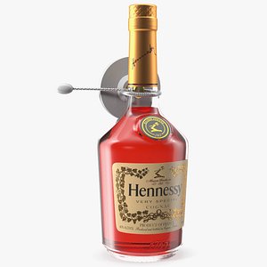 3D Hennessy VS Cognac with Anti Theft Tag