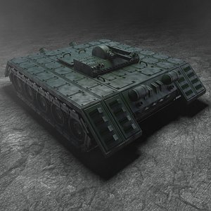 3D model Panzer Sci-Fi Fantasy Concept