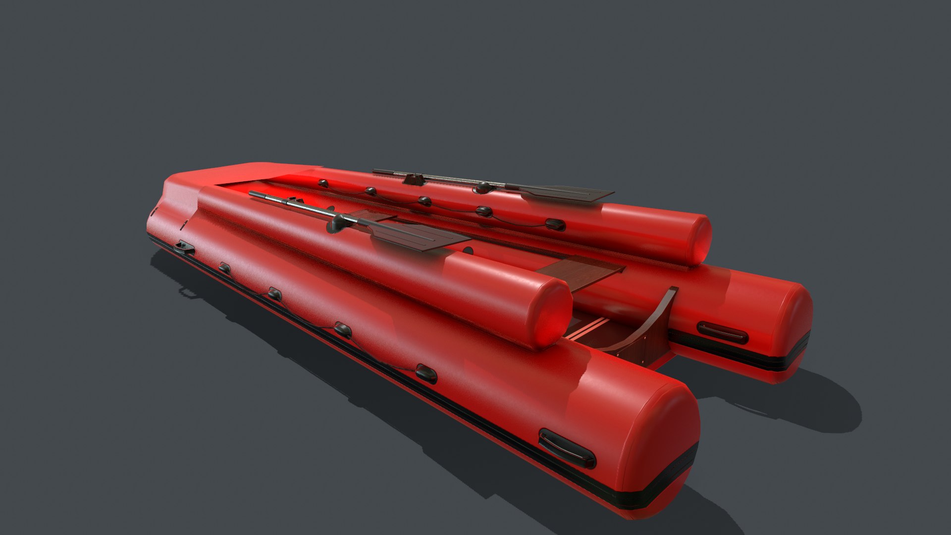 Pbr Inflatable Boat Model - TurboSquid 1405026