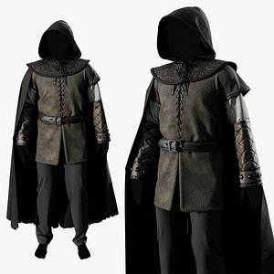 3D Medieval Outfit model