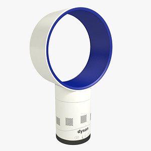 3d dyson air multiplier bladeless model