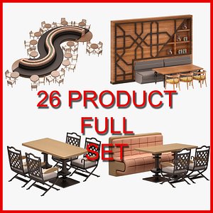 26 set 3D model