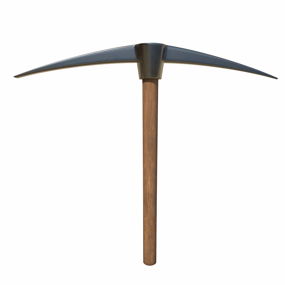 3D Model Pickaxe - Game Ready - TurboSquid 2555333