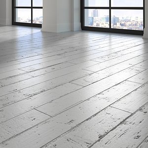 Parquet - White Painted