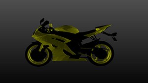 r6 bike 3D model