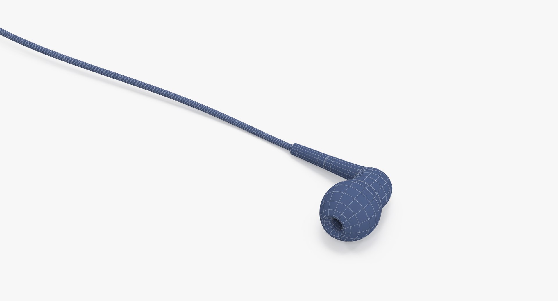 inear headphones poses 3d c4d