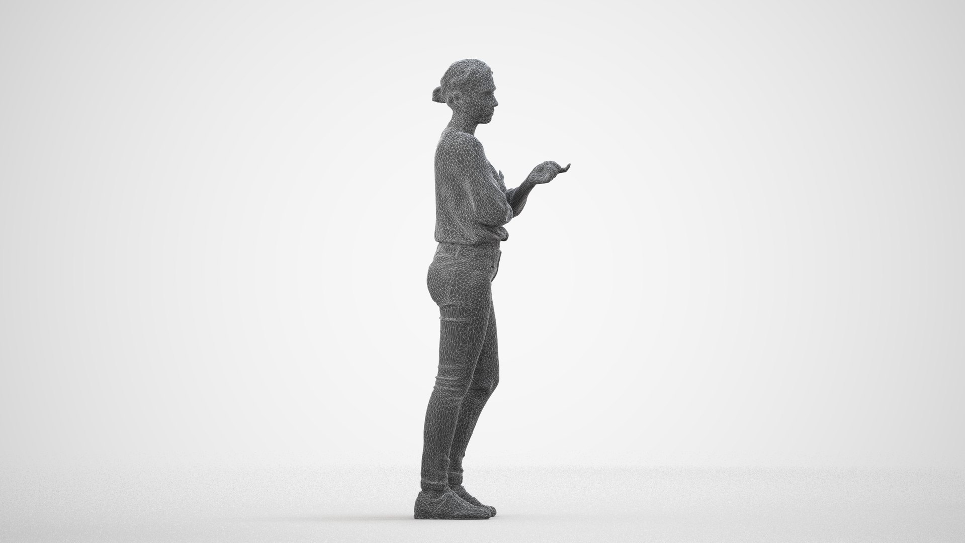 00466Gloria016 - Adult Caucasian woman talking in public wearing transitional seasonal clothing 3D model https://p.turbosquid.com/ts-thumb/f8/5ezVAt/Z3/00466_gloria016_wireframe_frame_0004/jpg/1773176159/1920x1080/fit_q87/8de048b04911e84e14e5f222863f9687abcb86d7/00466_gloria016_wireframe_frame_0004.jpg