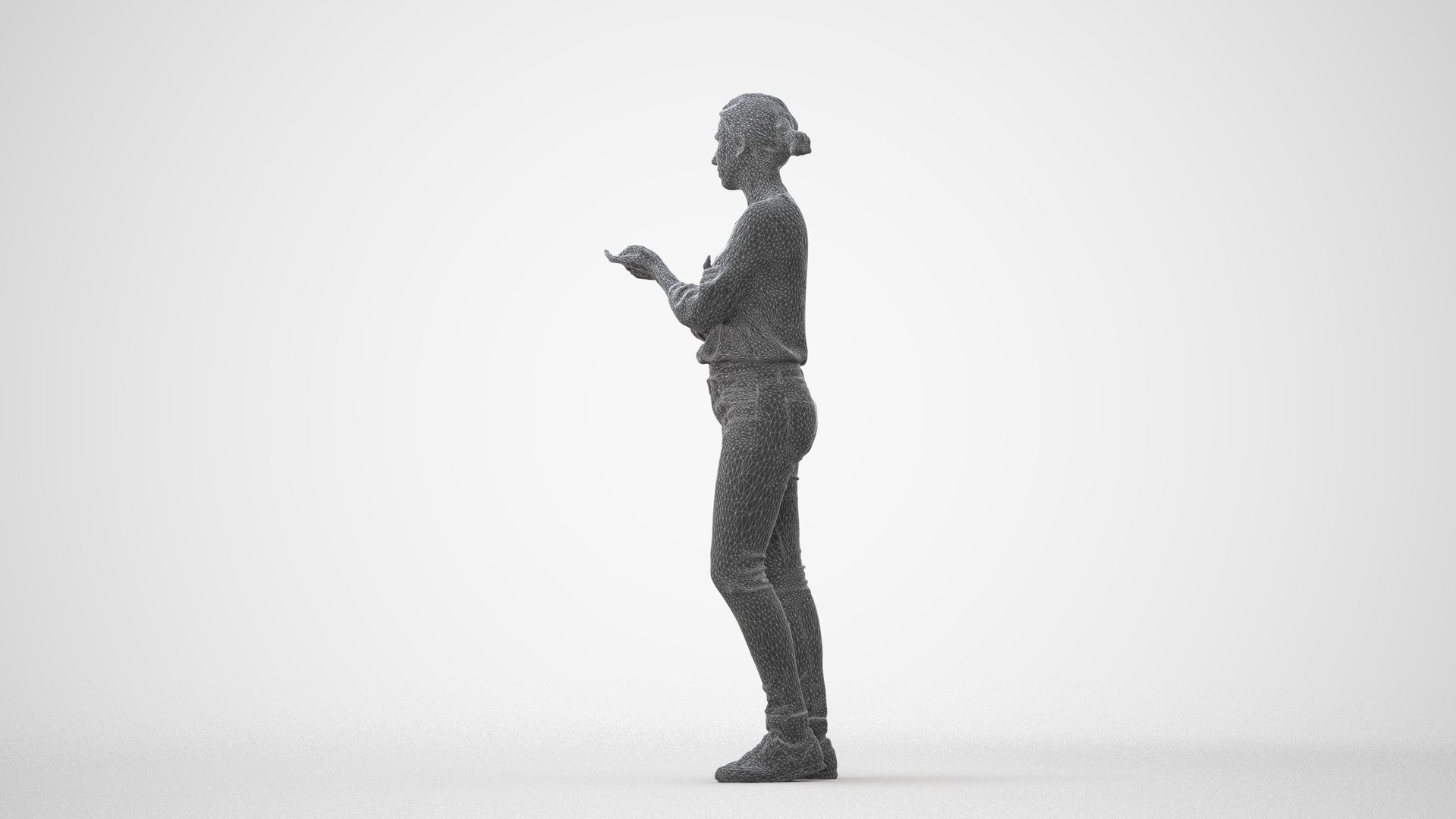 00466Gloria016 - Adult Caucasian woman talking in public wearing transitional seasonal clothing 3D model https://p.turbosquid.com/ts-thumb/f8/5ezVAt/lK/00466_gloria016_wireframe_frame_0002/jpg/1773176147/1920x1080/fit_q87/a0313387670097ded391e1d8907bbf3f5a8d1418/00466_gloria016_wireframe_frame_0002.jpg