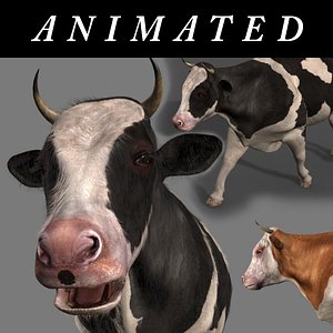 cow fur animations max