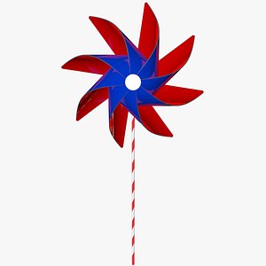 pinwheel wheel 3D model