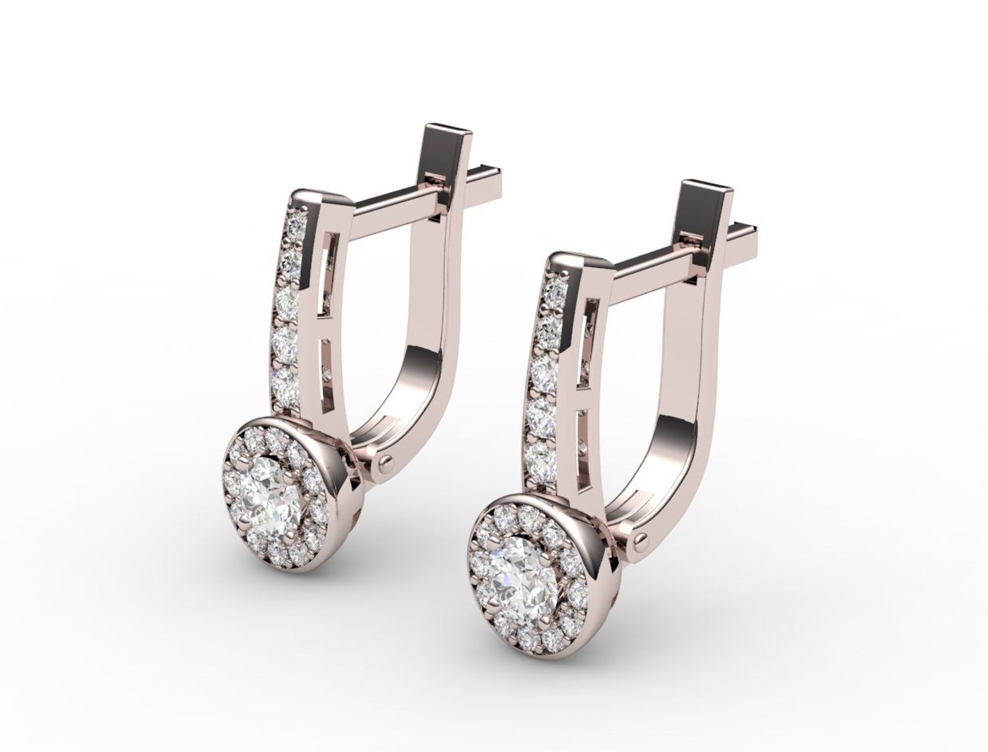 3dm Earrings Gold