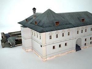 ancient mansion 3D model